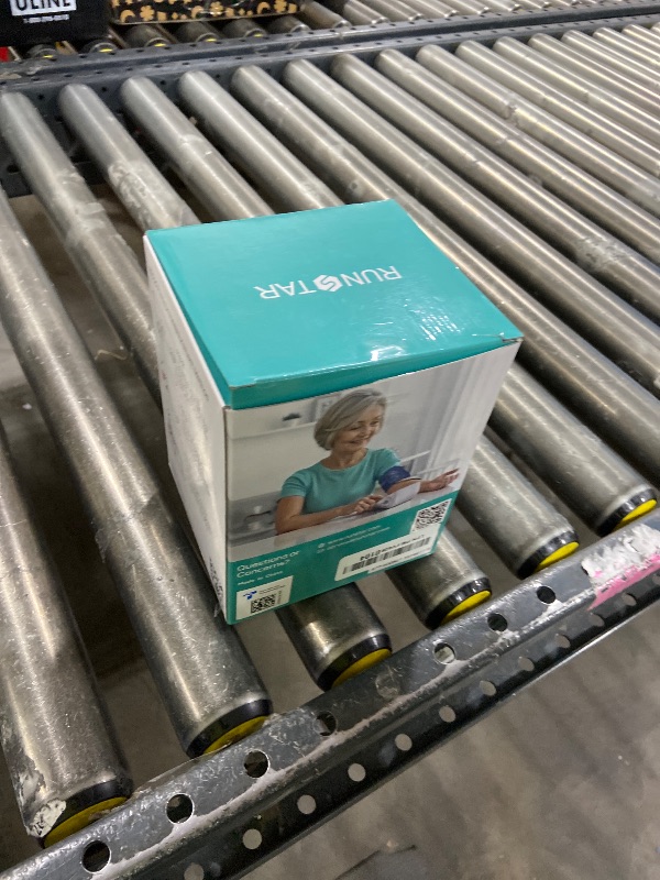 Photo 1 of RunStar Upper Arm Blood Pressure Monitor with Wide Range Cuff (8.6'' -16.5'') for Home Use FSA&HSA Eligible, Automatic Digital BP Machine with Storage Bag, 2x99 Reading Memory