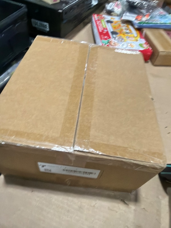 Photo 1 of Coucrek Floor Lamp, LED Standing Lamps with White Plastic Shade, Black Modern Torchiere Floor Lamp, Tall Lamps for Living Room Dorm, Bulb not Included