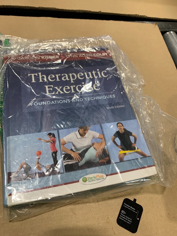Photo 1 of Therapeutic Exercise: Foundations and Techniques (Therapeudic Exercise: Foundations and Techniques) by Kisner PT MS, Carolyn, Colby PT MS, Lynn Allen (2012) Hardcover