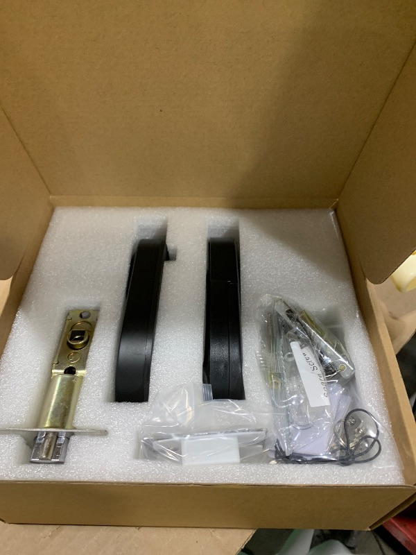 Photo 1 of Keypad Smart Door Lock with Knob, Yamiry Keyless Entry Digital Lock with Handle, Fingerprint Electronic Knob for Front Door