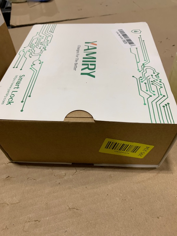 Photo 1 of Keypad Smart Door Lock with Knob, Yamiry Keyless Entry Digital Lock with Handle, Fingerprint Electronic Knob for Front Door