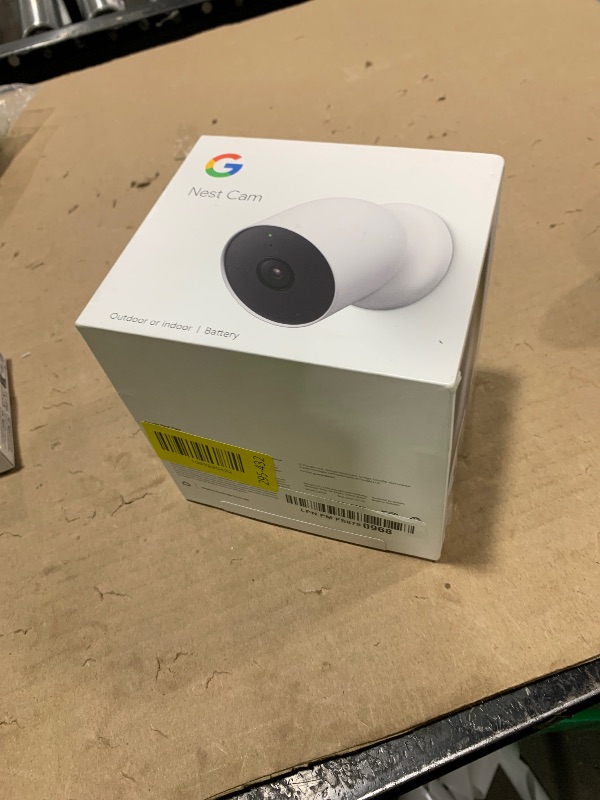 Photo 1 of Google Nest Cam Outdoor or Indoor, Battery - 2nd Generation - 1 Pack