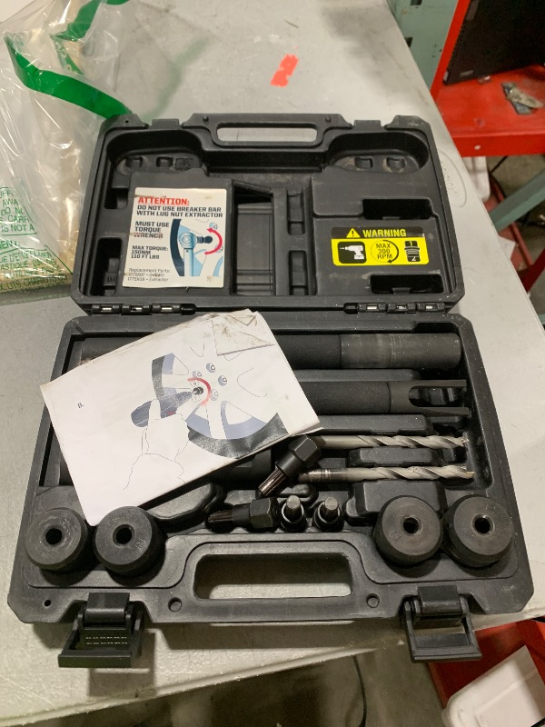 Photo 1 of CTA Tools 1775 Lug Driller - Removes The Most Difficult Locking Nuts Quickly