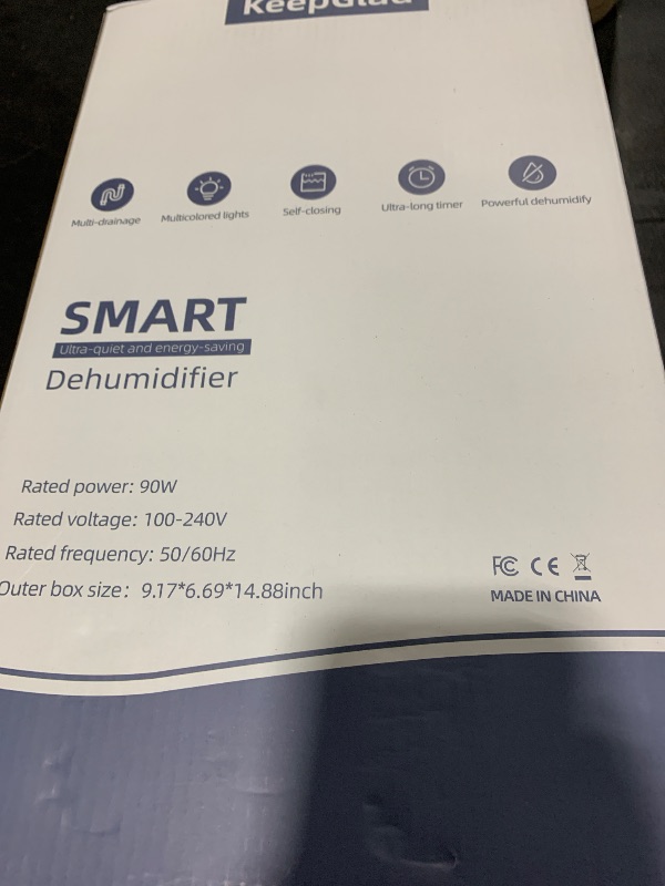 Photo 1 of Dehumidifiers for Home, Basement Bedroom Bathroom with Auto Shut Off, Washable Air Filter, Timer Setting