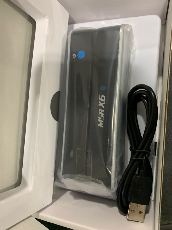 Photo 1 of X6 Bluetooth Card Reader Writer USB 3 Tracks Swipe Encoder