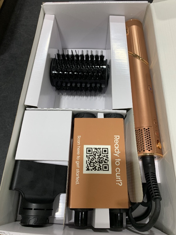 Photo 1 of Shark FlexStyle® (Special Edition) | Air Styling & Drying System | Powerful Hair Dryer Brush & Multi-Styler | Auto-Wrap Curlers, Oval Brush, Concentrator, & Storage Bag Included | Copper | HD433CP