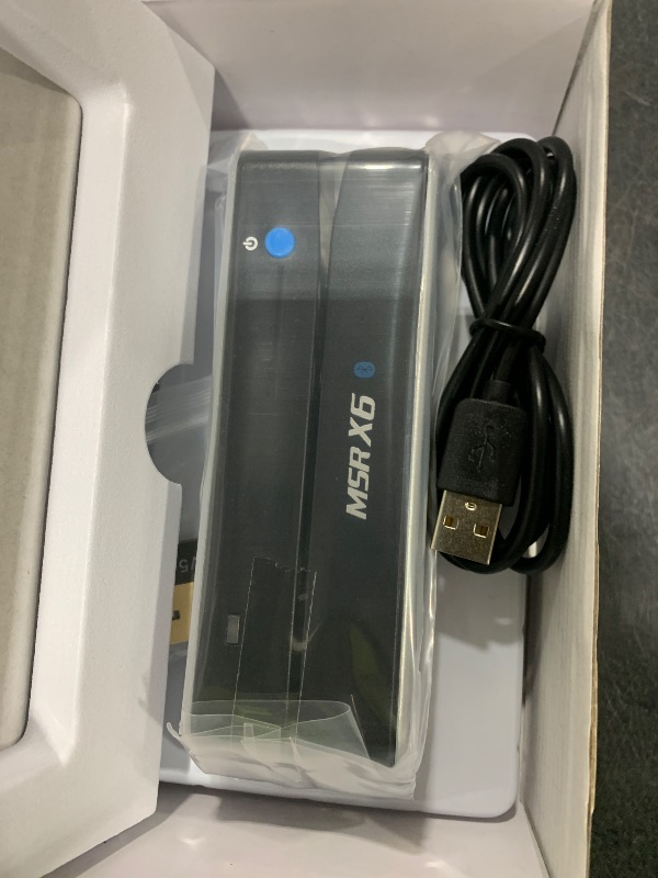 Photo 1 of X6 Bluetooth Card Reader Writer USB 3 Tracks Swipe Encoder