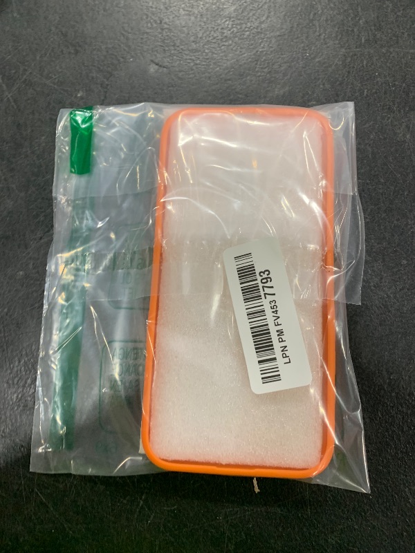 Photo 1 of SUPFINE Magnetic for iPhone 15 Pro Max Case with Screen Protector (Compatible with MagSafe) (Military Grade Drop Protection) Translucent Matte Shockproof Phone Cover,Starry Orange