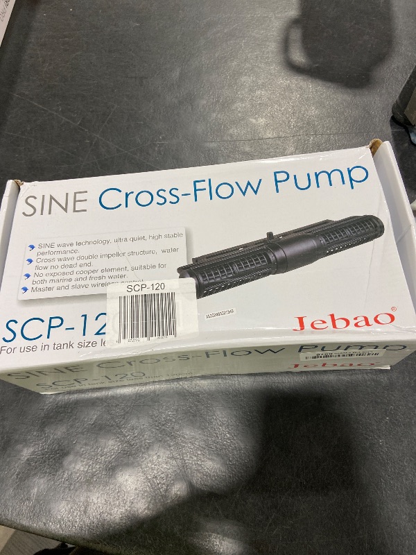 Photo 1 of Jebao SCP-120 Sine Cross Flow Pump Wave Maker with Controller