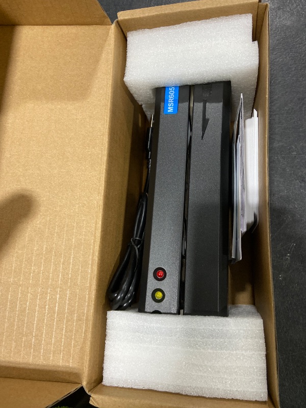 Photo 1 of Deftun Card Reader Writer USB Swipe Encoder 3 Tracks MSR605X