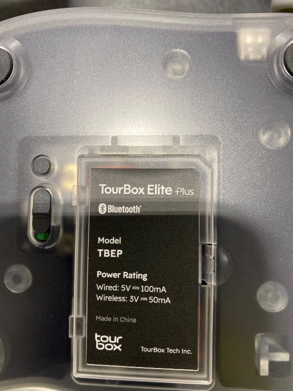 Photo 1 of TOUR BOX Elite Plus - iPad Drawing Bluetooth Controller, Video Editing Photo Color Grading Speed Editor, Programmable Creative Console Keyboard for DaVinci Procreate Adobe Softwares and More