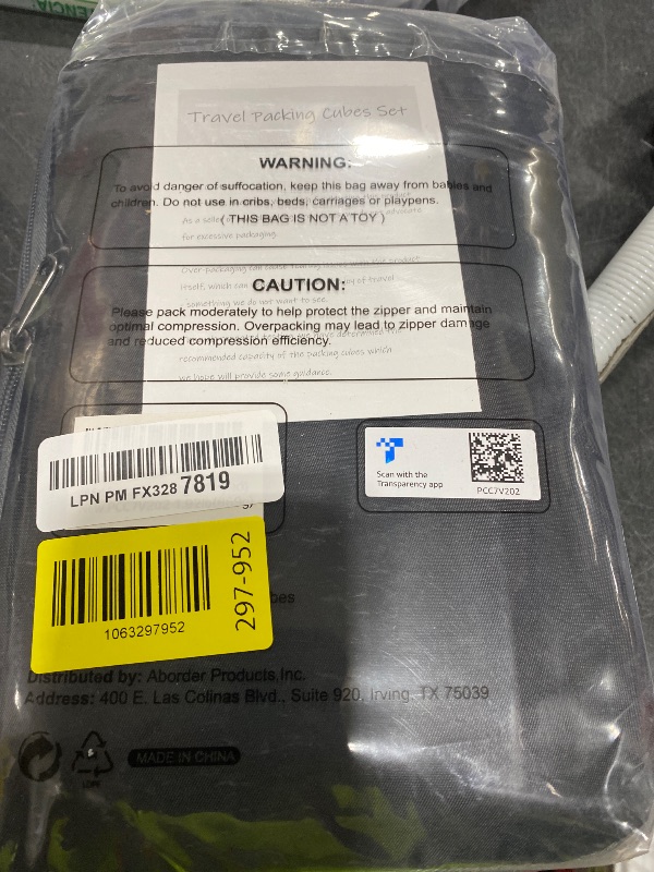 Photo 1 of 10 Set Compression Packing Cubes for Travel Essentials,Compressible Expandable Packing Cubes for Suitcase,OlarHike Luggage Organizer Bags for Travel,Handy Helper for Organizing Clothes(Black)