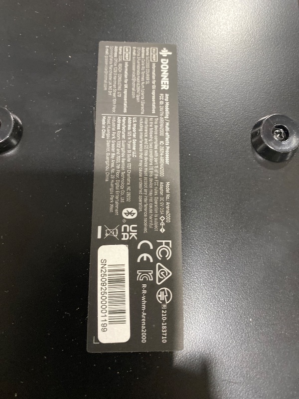 Photo 1 of Donner Arena 2000 Guitar Multi-Effects Pedal with 278 Effects, 100 IRs, Looper, Drum Machine, Amp Modeling, XLR and MIDI Support