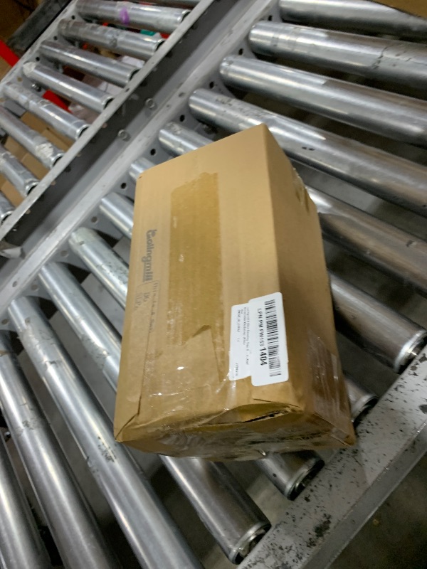 Photo 1 of Colingmill 6 Bins Sanding Disc Storage Box 5 Inch Sandpaper Storage Organizer Sandpaper Tray Tool Storages Set with Grit Labels and Expansion Screws Space Saving Rack, Wall Mountable Workshop, White