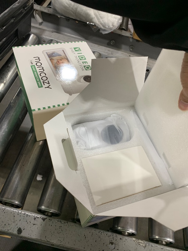 Photo 1 of Momcozy Video Baby Monitor, 1080P 5" HD Baby Monitor with Camera & Wall Mount, Infrared Night Vision, 5000mAh Battery, 2-Way Audio, Temperature Sensor, Lullabies, 960ft Range, Ideal for New Moms, BM01