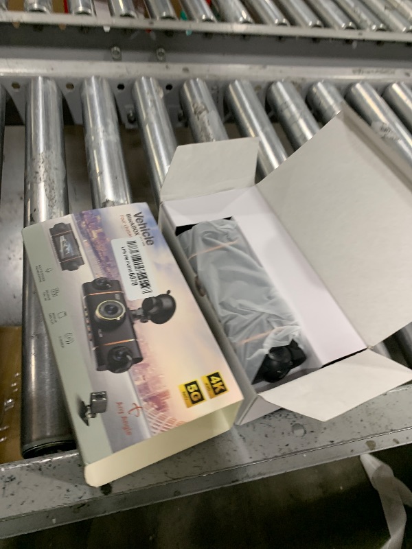 Photo 1 of 4 Channel 360° Dash Cam Front Rear Inside & Left Right,4K+1080P*3 FHD Car Camera,5GHz WiFi & App Control,8 IR Lamps Night Vision,24H Parking Mode,G-Sensor,Loop Recording,Includes 64GB SD Card?Black?