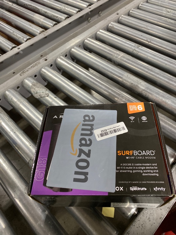 Photo 1 of Arris (G18) - Cable Modem Router Combo - Fast DOCSIS 3.1 Multi-Gigabit WiFi 6 (AX1800), Approved for Comcast Xfinity, Cox, Spectrum & More