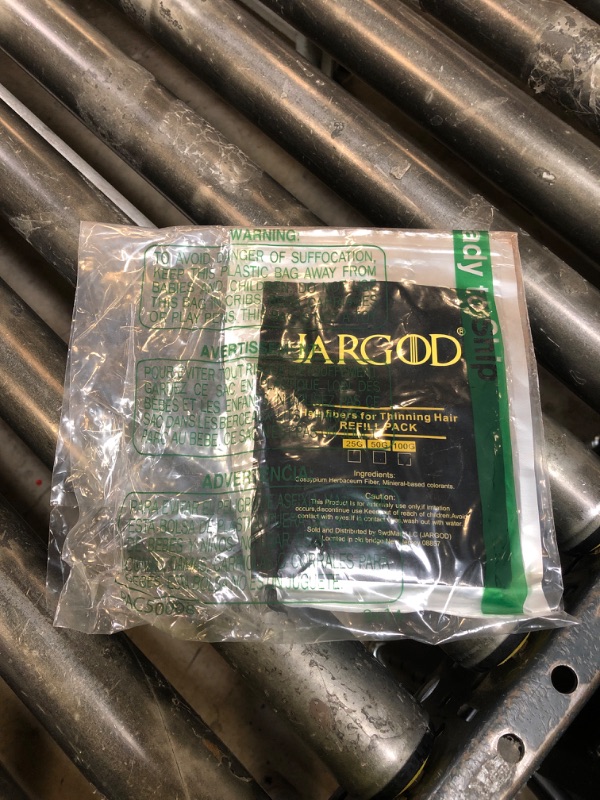 Photo 1 of 100 Gram Hair Building Fibers - Refill Your Existing Fiber Bottle - Hair Filler Fibers - Hair Loss Concealer For Thinning Hair by JARGOD (Light Brown)