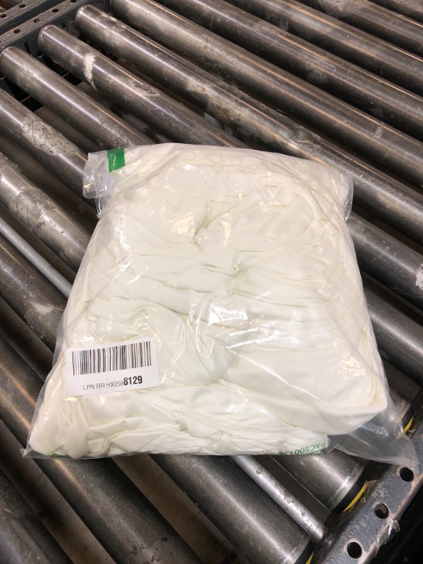 Photo 1 of 10 ft x 10 ft Wrinkle Free Ivory Backdrop Curtain for Wedding Parties, Polyester Ivory Photo Backdrop Drapes 2 Panels 5x10ft for Baby Shower Photoshoot Engagement Birthday Party Photography Background