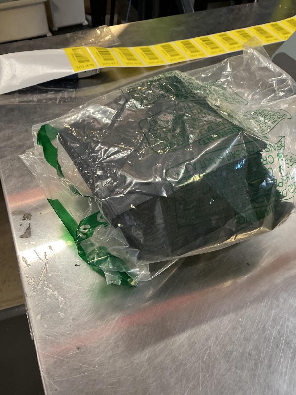 Photo 1 of 100 Pack Black Beverage Napkins, Big Party Pack, 2 Ply, Ideal for Wedding, Party, Birthday, Dinner, Lunch, Cocktails. (5” x 5”) by Amcrate