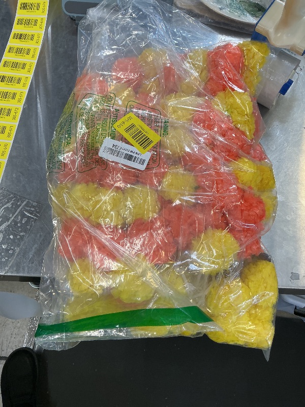 Photo 1 of 11pcs Marigold Garland for Decoration and Diwali Light up Letter Decoration 5 Feet Long Artificial Marigold Flower Garland with Bell for Mandir Decor Indian Hindu Pooja Room Light for Puja Party Decor