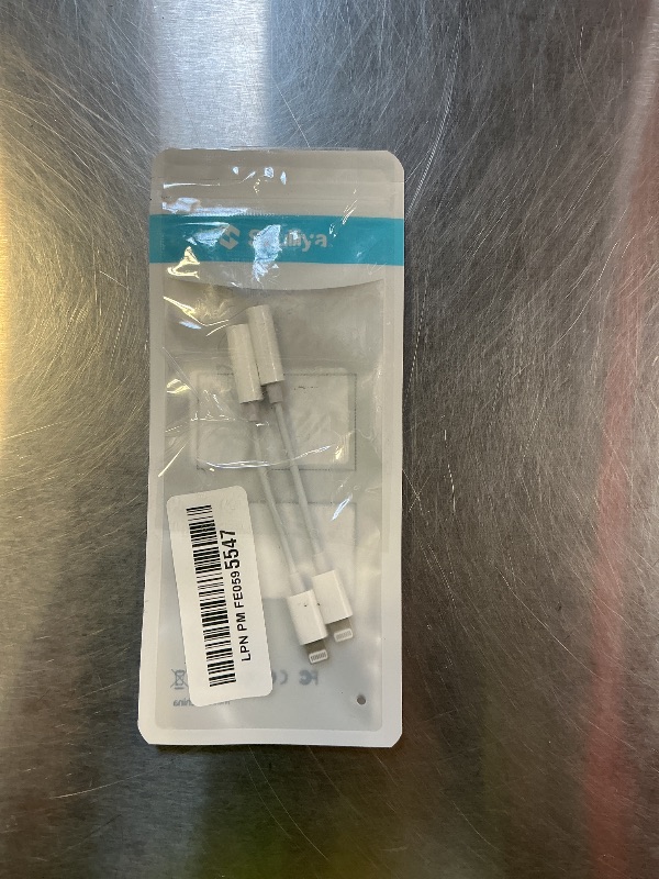 Photo 1 of [Apple MFi Certified] 2 Pack Lightning to 3.5 mm Headphone Jack Adapter, iPhone Aux Adapter Converter Dongle Audio Cable Compatible with iPhone 14 13 12 11 X XS 8 7