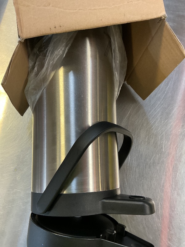 Photo 1 of *SEE NOTES** Coffee Carafe for Keeping Hot - 102oz/3L Airpot Coffee Dispenser with Pump - Insulated Stainless Steel Hot Beverage Dispenser for Parties - Thermal Carafe for Hot Drinks Water Tea Chocolate