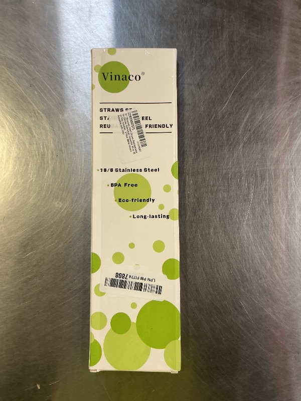 Photo 1 of 12" Stainless Steel Straws Replacement for Stanley Adventure Quencher 40 oz 30 oz Cup Tumbler, 4 Pack Metal Straws Reusable with Cleaning Brush for Stanley 40 oz & Simple Modern Tumbler with Handle