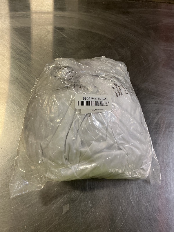 Photo 1 of 10x10ft Wrinkle Free White Backdrop Curtain for Parties Soft Fabric Drapes Wedding White Curtain Backdrop for Birthday Party Decorations Background for Photography 5x10ft, 2 Panels