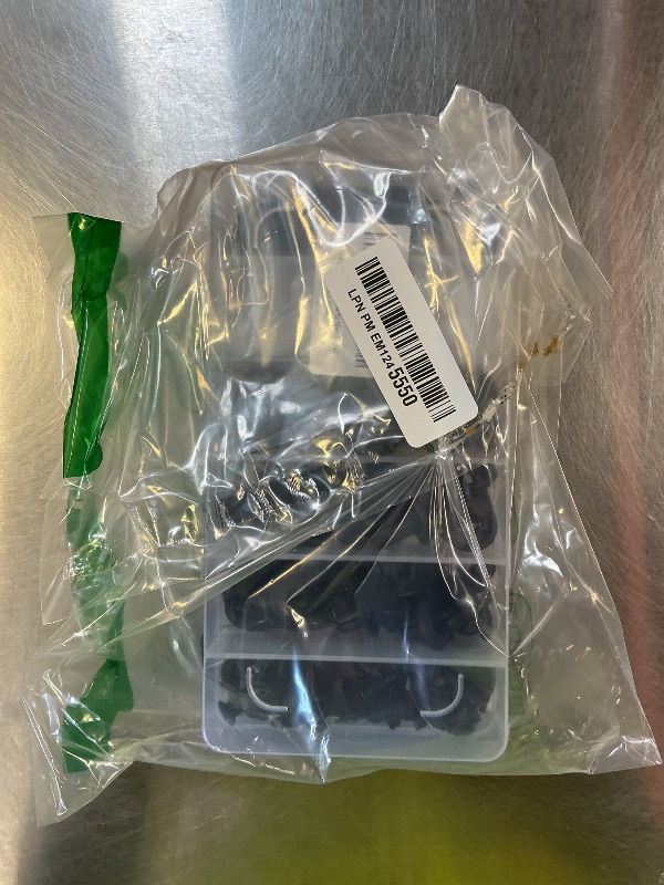 Photo 1 of 100 Pcs Bumper Clips Car Clips Plastic Rivets Fasteners Push Retainer Kit with Sizes Auto Push Pin Rivets Set