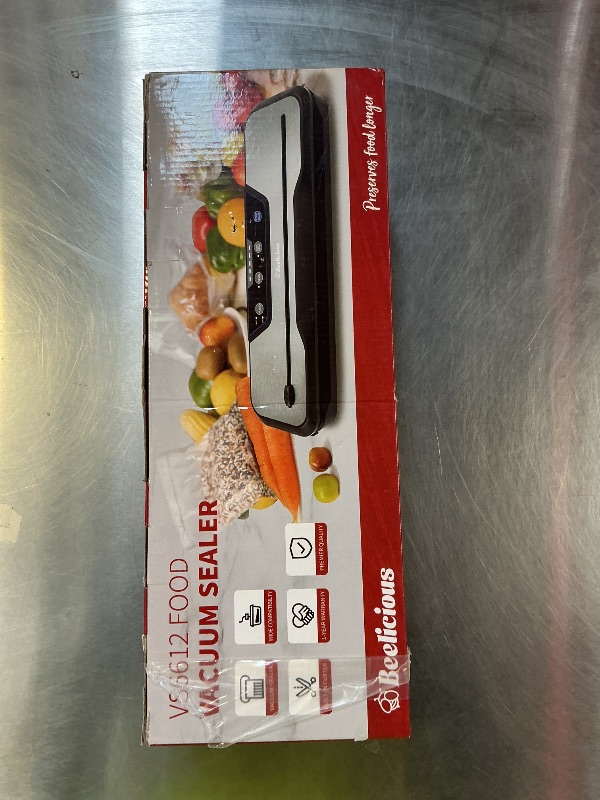 Photo 1 of Automatic Food Vacuum Sealer Machine, Beelicious 8-In-1 Food Vacuum Saver with Starter Kits, Pulse Function, Moist & Dry Mode and External VAC for Jars and Containers