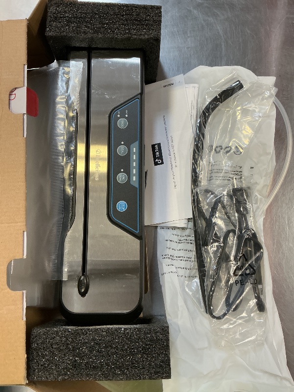 Photo 1 of Automatic Food Vacuum Sealer Machine, Beelicious 8-In-1 Food Vacuum Saver with Starter Kits, Pulse Function, Moist & Dry Mode and External VAC for Jars and Containers