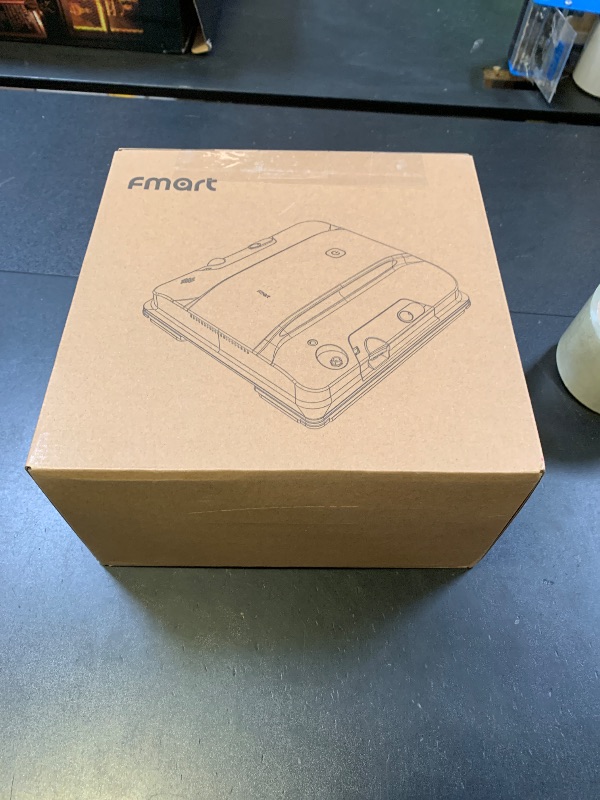 Photo 1 of FMART W7 Window Cleaning Robot, Double-Sided Ultrasonic Sprayer, 4000Pa Strong Suction, Steady-Climbing Window Cleaner Robot, AI Path Planning, App & Remote Control for Indoor & Outdoor Windows