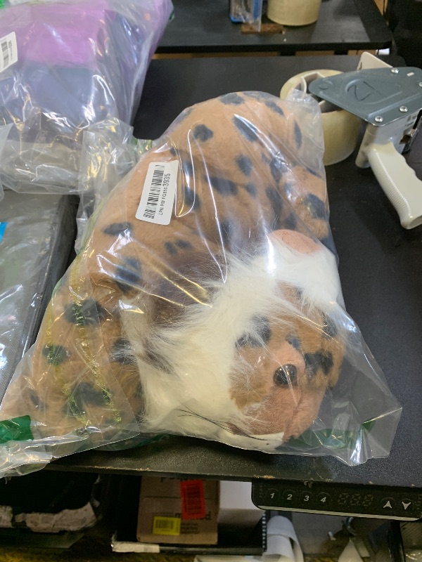 Photo 1 of Muiteiur 5 Piece Lynx Stuffed Animals, Soft Bobcat Stuffed Animals with Babies,18-inch Plush Toy for Kids Girls Boys, Fun Gift for Birthday Children Day