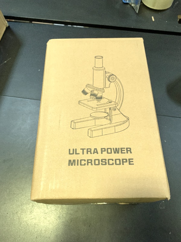 Photo 1 of JECONE Microscope for Adults & Kids, 40X-2000X High-Power Compound Microscope for Students, School Lab & Home Schooling,Equiped with Slides Set & Phone Holder(01)