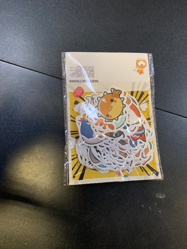 Photo 1 of 100 Pcs Animal Stickers for Kids, Cute Water Bottle Stickers for Kids Waterproof, Vinyl Laptop Kid Sticker Pack, Kid Classroom Prizes for Elementary Students