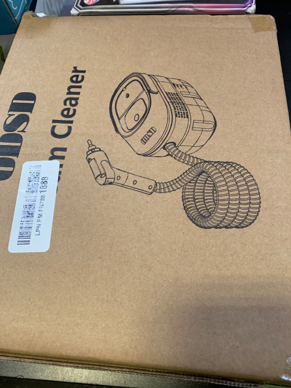 Photo 1 of *SEE CLERK NOTES* ODSD Steam Cleaner for Home & Car, 3-Level Adjustable Steamer for Cleaning, 15s Heat-Up & 1.6L Large Tank, Handheld Steam Cleaner for Car Detailing, Home, Tile, Grout,Furniture with 15pcs Accessories (DOES NOT WORK)