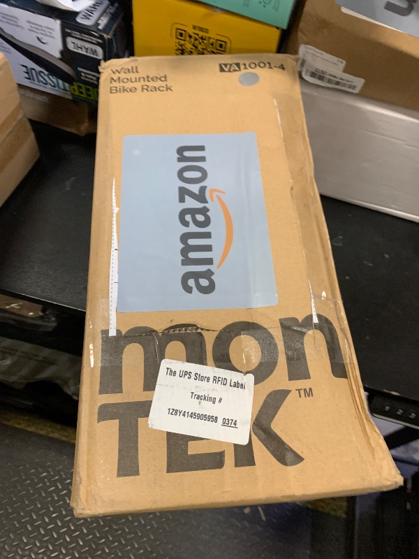 Photo 1 of **INCOMPLETE** monTEK Swivel Bike Wall Mount – Garage Bike Hanger & Space-Saving Vertical Bike Rack for Garage & Apartment, Sturdy Bike Storage Hook Holds 66 lbs, Easy Installation & Scratch-Proof Design