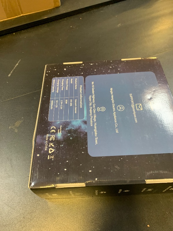 Photo 1 of JIXINMIYUE Car Handheld Vacuum Cordless: Car Vacuum Cleaner with 16000Pa Ultra-Strong Suction, Brushless Motor & HEPA Filter - Lightweight Design for Drivers and Office Workers - Charcoal