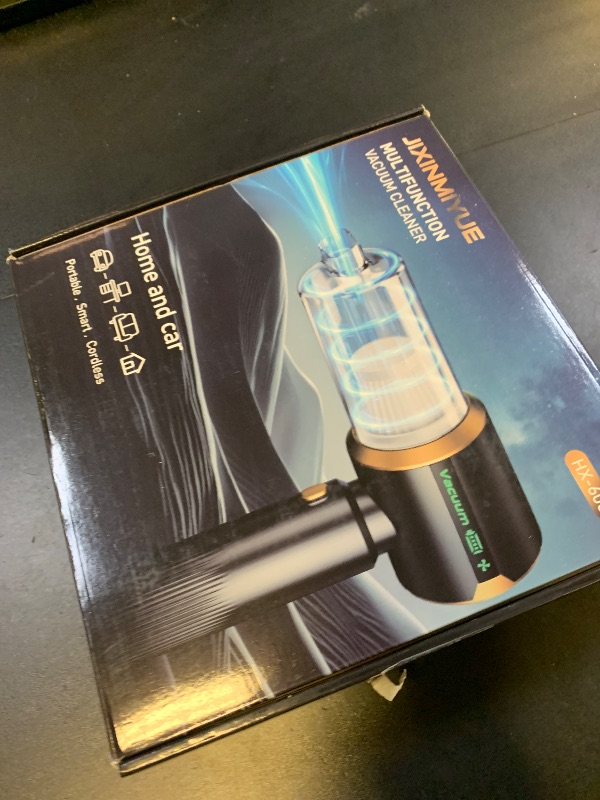 Photo 1 of JIXINMIYUE Car Handheld Vacuum Cordless: Car Vacuum Cleaner with 16000Pa Ultra-Strong Suction, Brushless Motor & HEPA Filter - Lightweight Design for Drivers and Office Workers - Charcoal