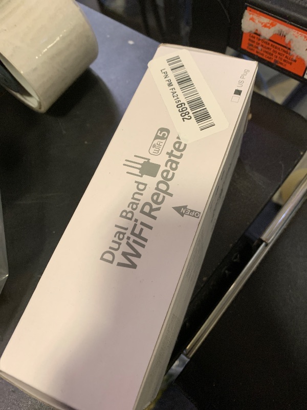 Photo 1 of 12880 Sq.Ft Range WiFi Extender Signal Booster Dual Band 5GHz/2.4GHz, 105-Device Compatibility, Simple Installation, WiFi Extender
