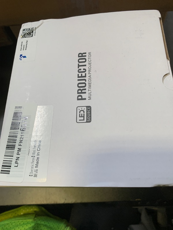 Photo 1 of [Electric Focus]Mini Portable Projector with 4K Support, Bluetooth 5.4 WIFI6, 5watt Sound Base Speaker, 260 ANSI, Android 11, 210° Rotation , Auto Keystone Correction Video Projector HY300 PLUS