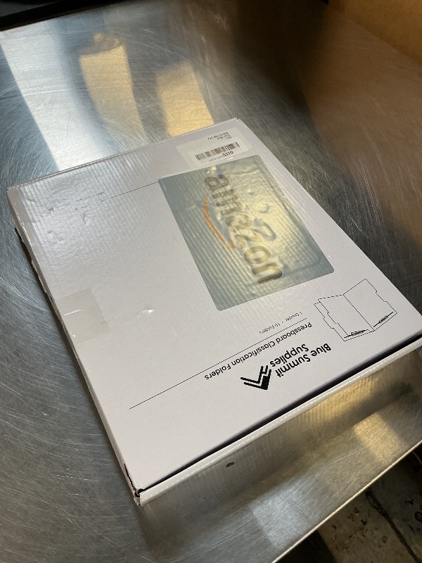 Photo 1 of 10 Dark Blue Classification Folders - 1 Divider - 2 Inch Tyvek Expansions - Durable 2 Prongs Designed to Organize Standard Medical Files, Office Reports - Letter Size, Dark Blue, 10 Pack