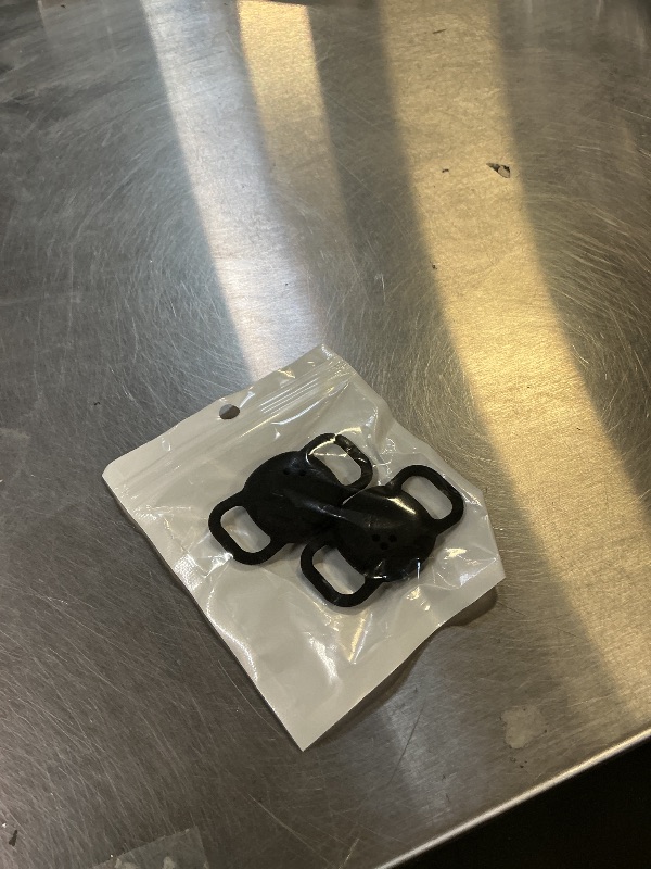 Photo 1 of [2 Pack] Cat Collar Holder for Tile Life360 Sticker (2024) Tracker, Lightweight & Durable Flexible Anti-Lost Silicone Protective Cover for Dog & Pet Necklace Accessories, Fits 0.6-1.1" Width,Black