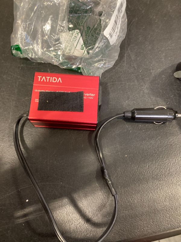 Photo 1 of 400W Power Inverter 12V DC to 110V AC, Car Charger Plug in Adapter Outlet with PD 65W USB-C&QC 18W Port, Portable Power Converters for Laptop Vehicles Camping Road Trip Essentials Adults