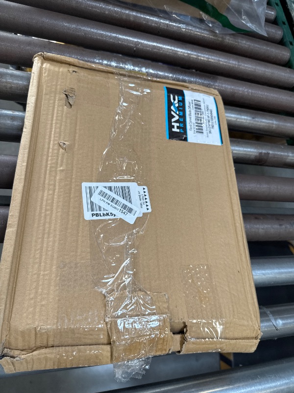 Photo 1 of 14" X 10" 3-Way AIR Supply Grille - Vent Cover & Diffuser - Flat Stamped Face - White [Outer Dimensions: 15.75"w X 11.75"h]