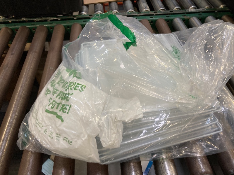 Photo 1 of LURIVA Transparent Clear Small Animal Playpen, Guinea Pig Cages, Puppy Dog Playpen, Pet Playpen, Rabbit Bunny Indoor Outdoor Fence Pen Enclosure, White Clear Plastic Playpen,12 X 12 Inch, 24 Panels