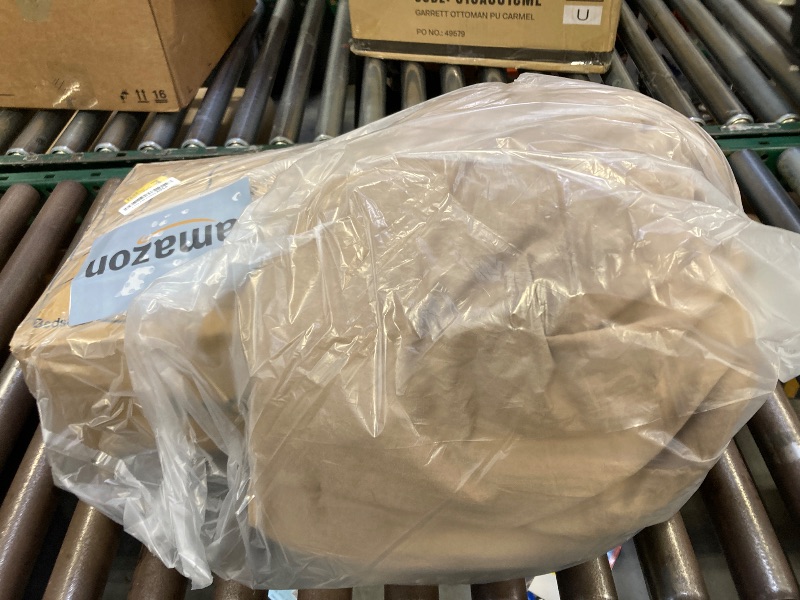 Photo 1 of Bedsure King Size Comforter Set, Brown Soft Prewashed Bedding for All Seasons, 3 Pieces GentleSoft™ Warm Down Alternative Bed Set, 1 Lightweight Comforter (104"x90") and 2 Pillowcases (20"x36")