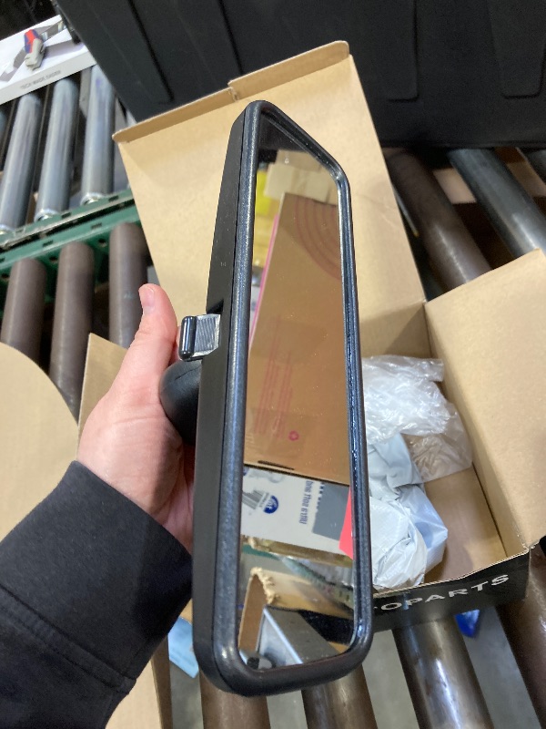 Photo 1 of 3B0857511G Interior Rear View Mirror - Without anti-glare For VW Eos Golf MK4/MK5/MK6 Jetta Rabbit Passat Replace # 18D857511, 3C0857511, 3B0857511H, 3B0857511G Black