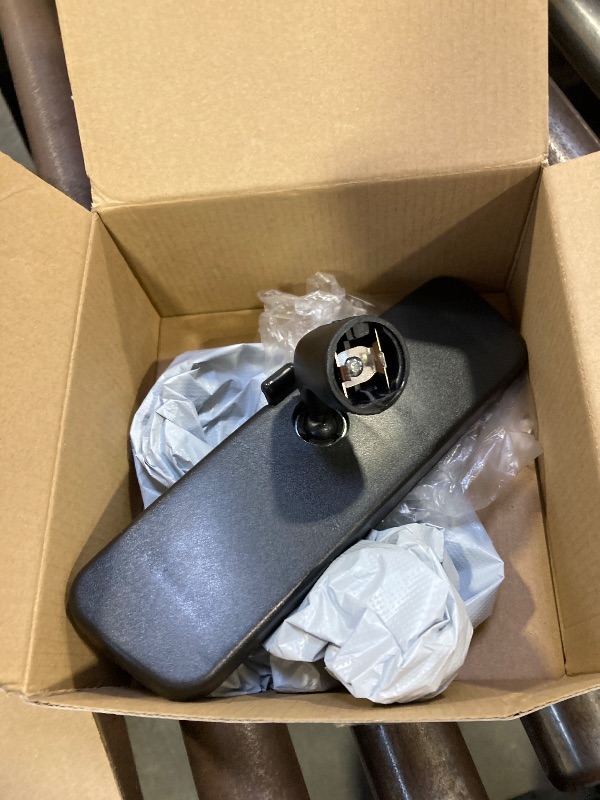 Photo 1 of 3B0857511G Interior Rear View Mirror - Without anti-glare For VW Eos Golf MK4/MK5/MK6 Jetta Rabbit Passat Replace # 18D857511, 3C0857511, 3B0857511H, 3B0857511G Black